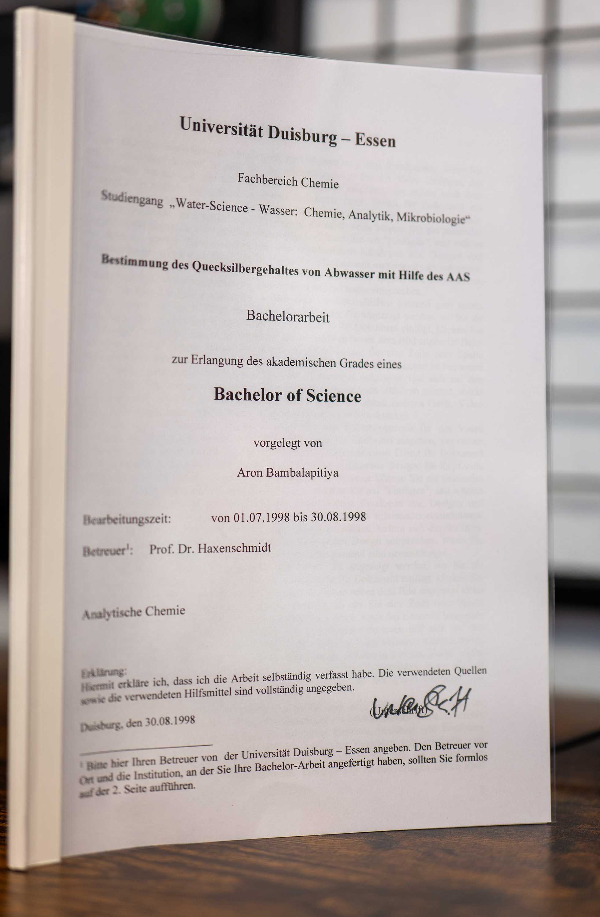 Druck und Bindung einer Arbeit Druck und Bindung einer Arbeit